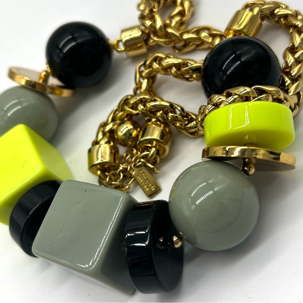 Kate Spade Mod Color Block Necklace - Picture 2 of 3